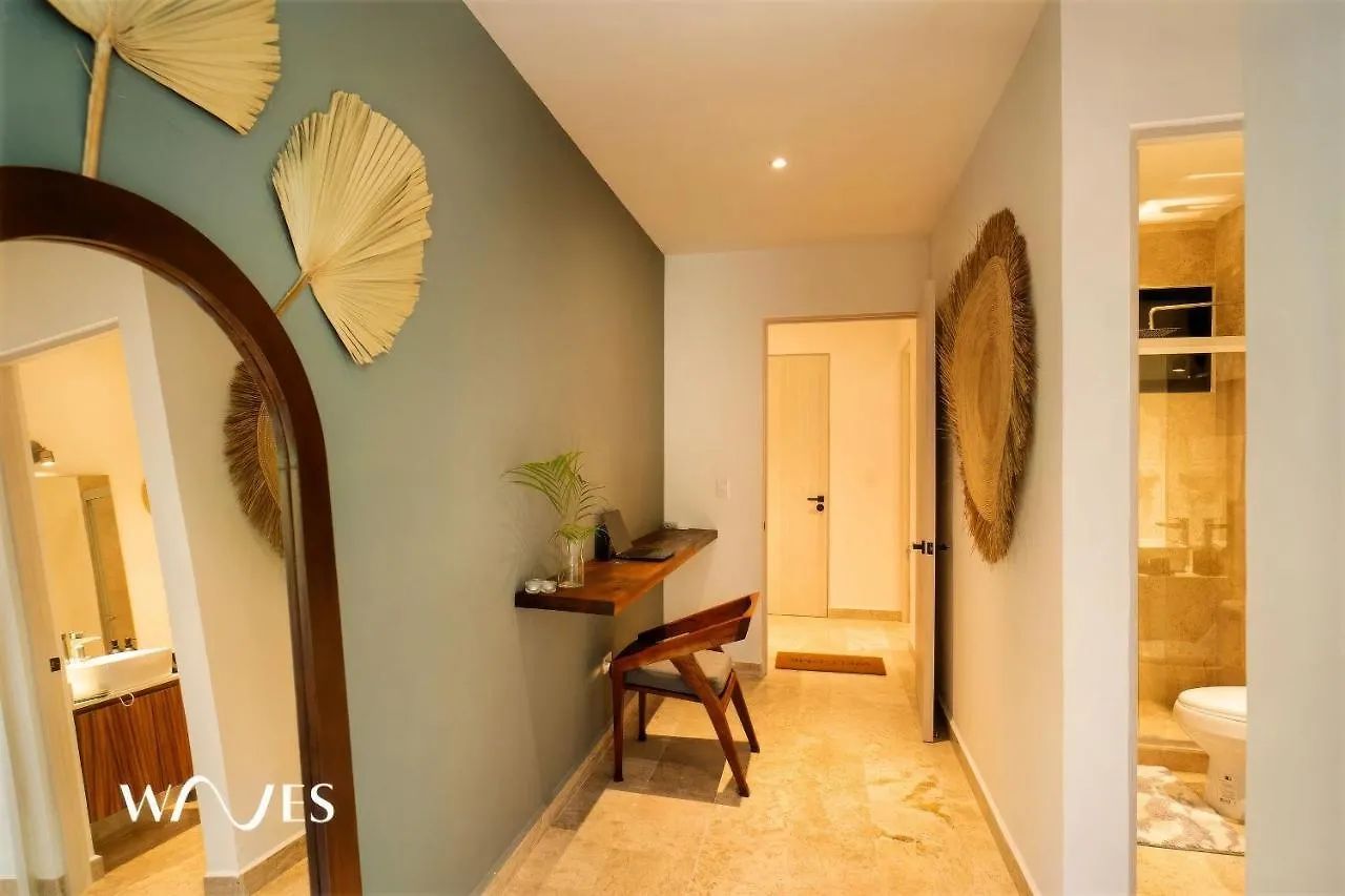 Apartmán 2Rec. | Ubicacion Premium | Luminoso | Amenidades Lx Tulum