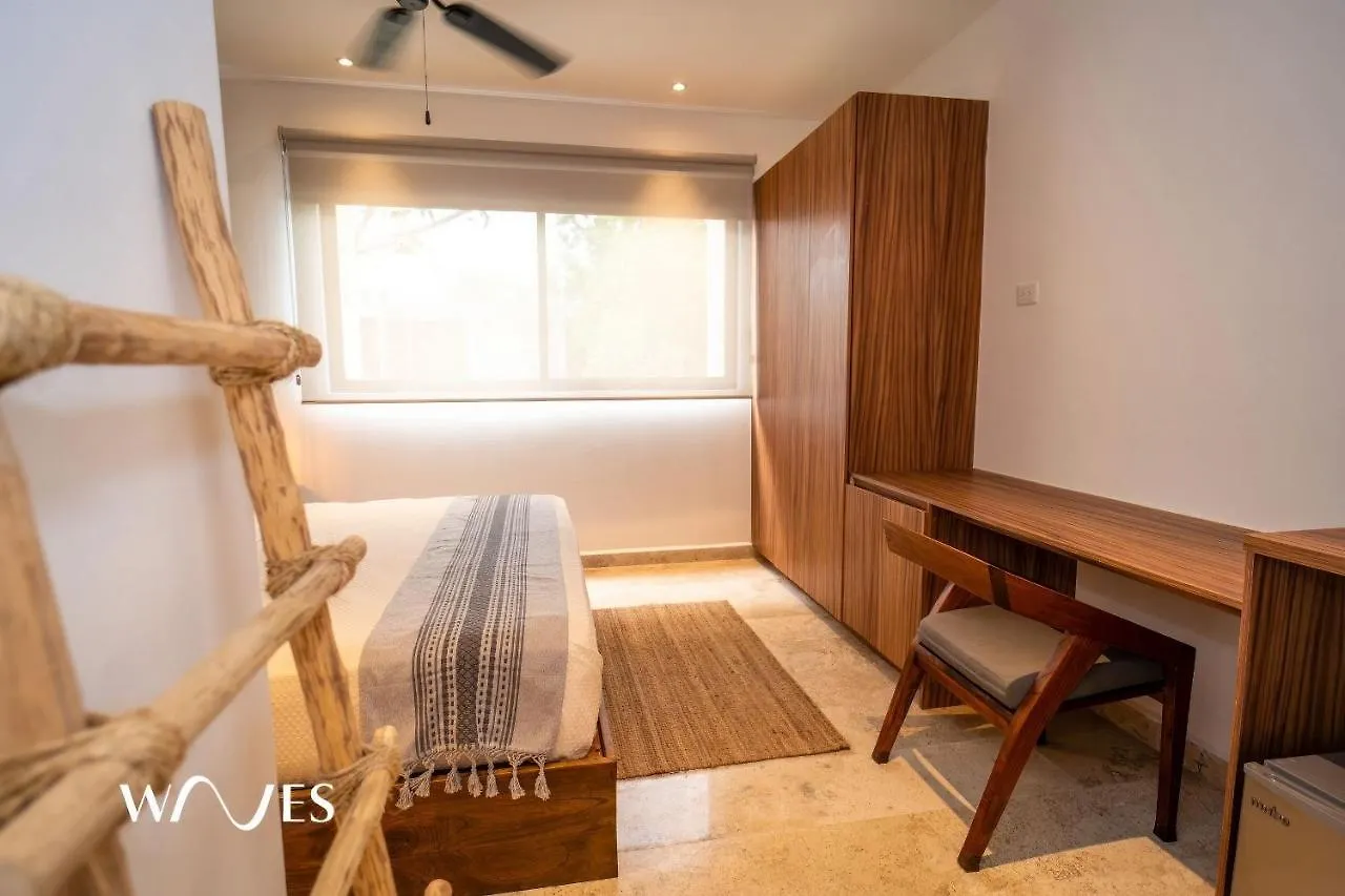 Apartmán 2Rec. | Ubicacion Premium | Luminoso | Amenidades Lx Tulum