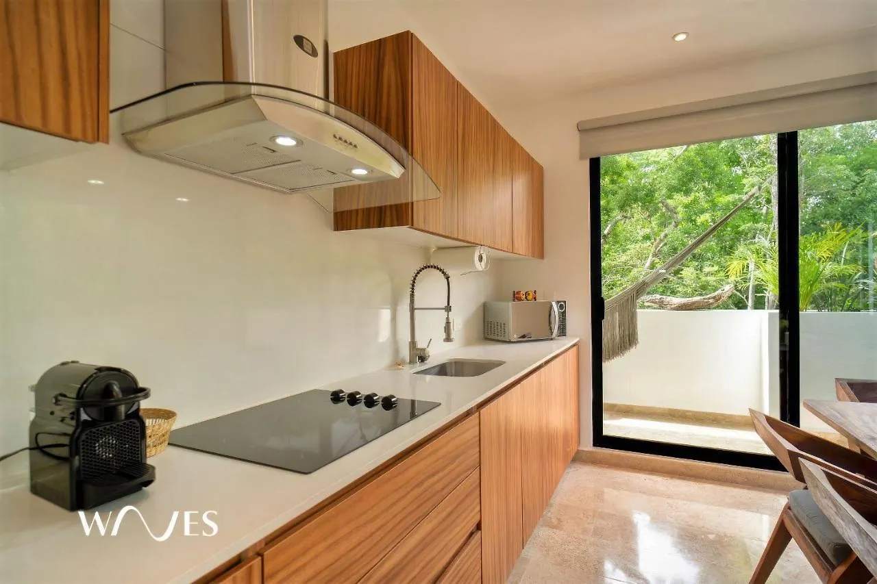 Apartmán 2Rec. | Ubicacion Premium | Luminoso | Amenidades Lx Tulum 0*,  Mexiko